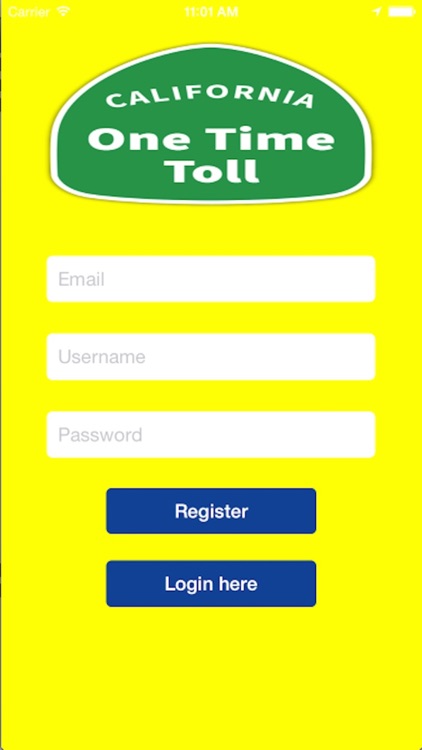 Pay One Time Toll