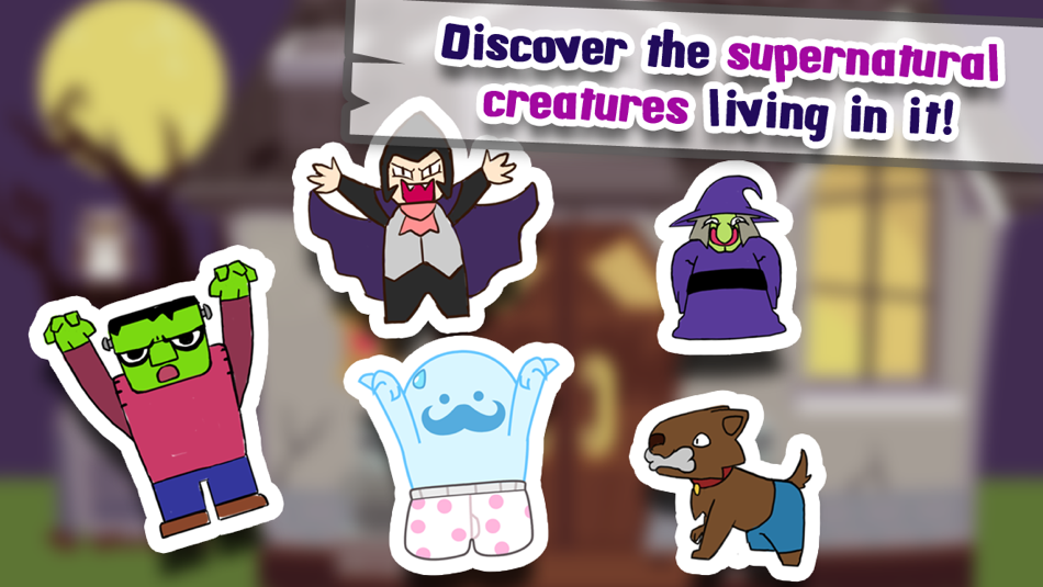 #3. Go Away! The Haunted Mansion with Funny Monsters (iOS) 由: TPG TECNOLOGIA DA INFORMACAO LTDA