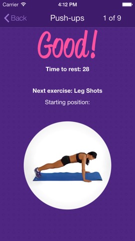 Fit Body – Personal Fitness Trainer App – Daily Workout Video Training Program for Fitness Shape and Calorie Burnのおすすめ画像4