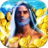 A King Olympus Coin Dozer PRO - Zeus Arcade Game