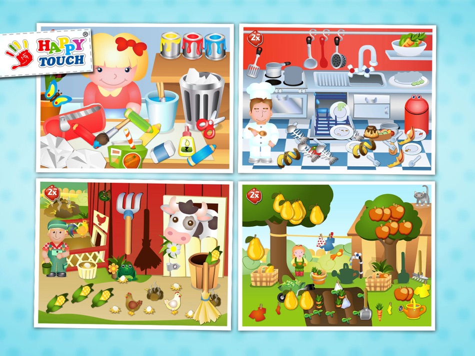 #5. A Funny Clean Up Game - All Kids Can Clean Up! By Happy-Touch® (iOS) Podle: concappt media