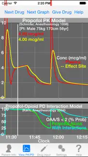 anestassist pk/pd iphone screenshot 3