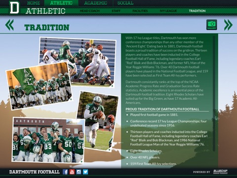 Dartmouth Football Official APP screenshot 2