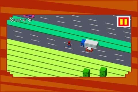 Retro Road Crossing screenshot 3