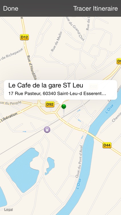 Le Cafe de la gare ST Leu screenshot-4