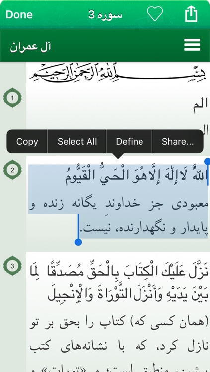 Quran Audio mp3 in Farsi / Persian (Lite) - قرآن صوتی به زبان فارسی و عربی screenshot-4