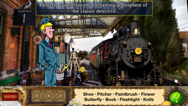 ‎Detective Holmes: Trap for the Hunter – Hidden Objects Adventure Screenshot