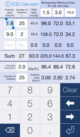 Game screenshot EQD Calculator mod apk