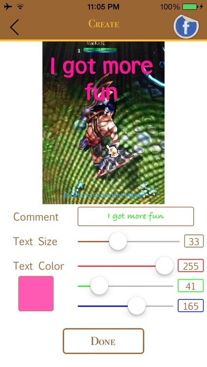 Photo Comment Maker screenshot-3