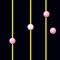 Gameplay: Tap the screen to launch the pink ball, hit the other pink ball, avoid hitting the white ball