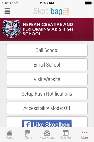 Nepean Creative and Performing Arts High School - Skoolbag screenshot 4