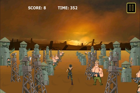 Army Commando Trooper Arms Run: Escape the Great Trenches Mayhem Pro screenshot 3