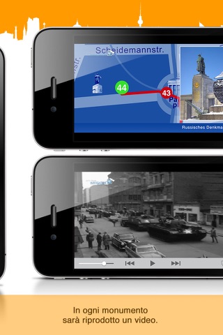 Berlino Guerra fredda Tour a piedi con guida GPS HD screenshot 2
