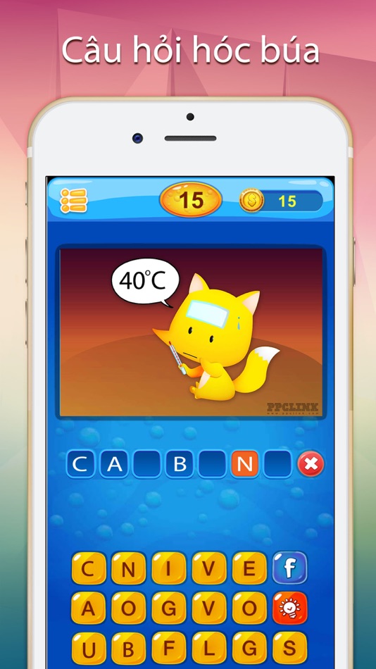 #4. Đuổi Hình Bắt Chữ - Đố vui dan gian, đố vui trí tuệ, game trí tuệ (iOS) 由: PPCLINK Software