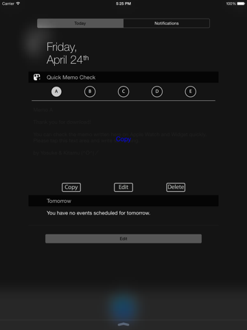 Screenshot #6 pour Quick Memo Check - check memos quickly on Watch and Widget