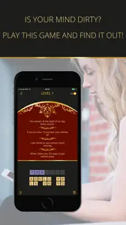 dirty mind game - a sexy game of naughty clues and clean answers free iPhone Captures Décran 3