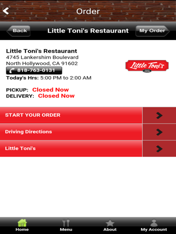 Screenshot #5 pour Little Toni's Restaurant
