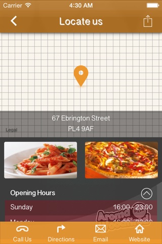 Aroma Woodfired Pizza screenshot 3