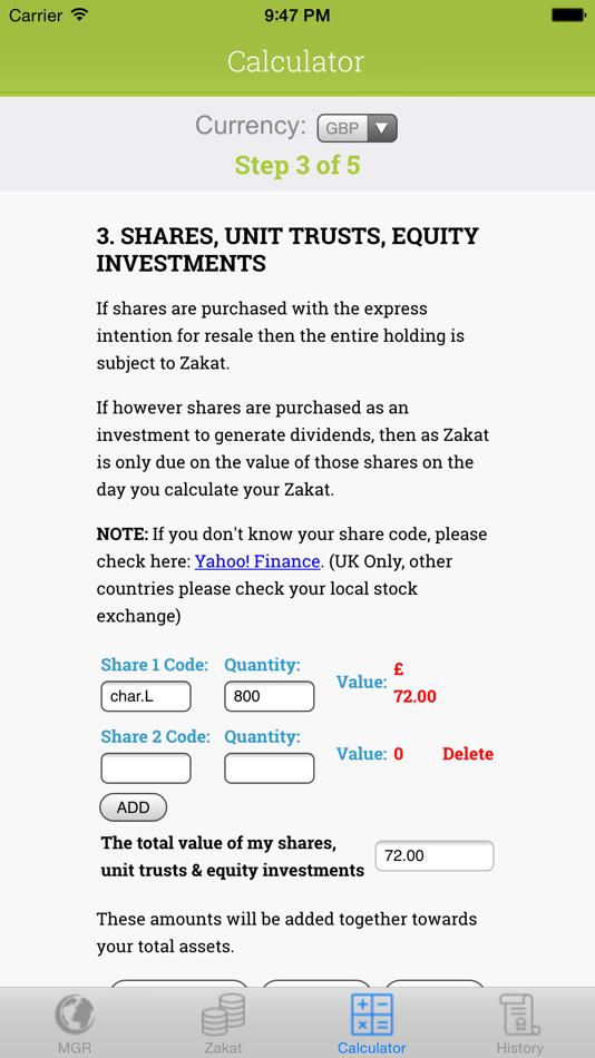 #3. MGR Zakat Calculator (iOS) 由: ALZi LTD