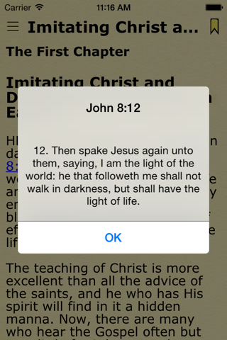 Imitation of Christ (with KJV Bible Verses) screenshot 2