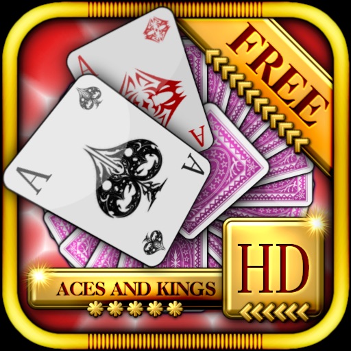 Aces & Kings Solitaire HD Free - The Classic Full Deluxe Card Games for iPad & iPhone