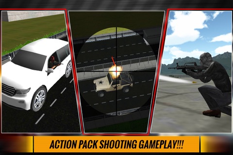 City Military Sniper Simulator 3D: Strike down the terrorist in the armed vehicles screenshot 2