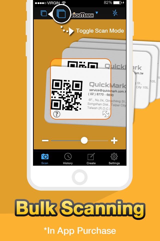 QR Code Reader - QuickMark Barcode Scanner screenshot 2