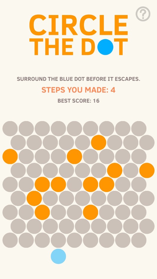 #4. Circle The Dot (iOS) 由: Ketchapp