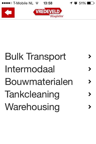 Vredeveld Transport screenshot 2