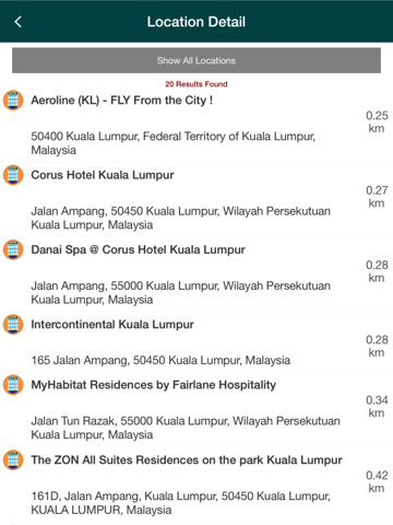 Screenshot #6 pour Nearby Locator - Place Finder