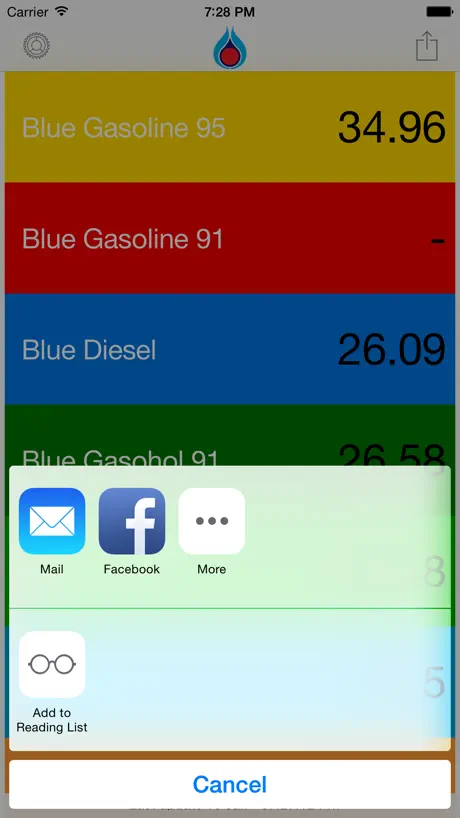 PTT Oil Price + Widget
