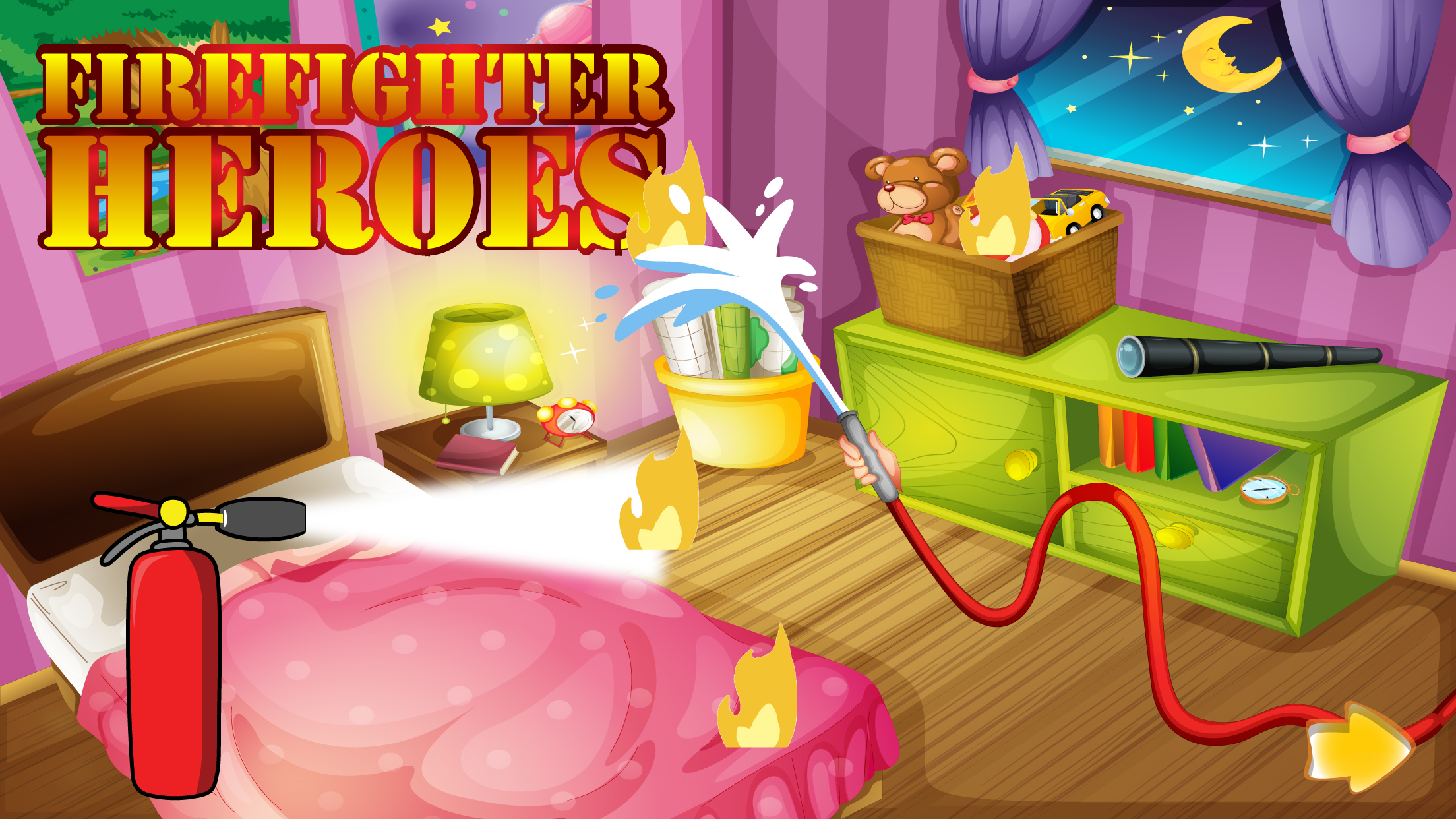 Firefighter Heroes - Action simulator game & fire rescue adventure screenshot 4