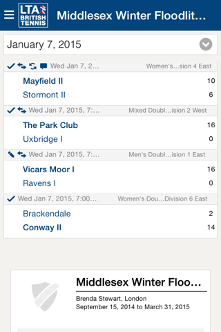 LTA Tournament Software screenshot 4