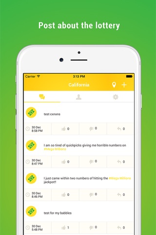 Lotto Babble – Social Messaging App for Lottery and Scratch-Off Fans screenshot 2