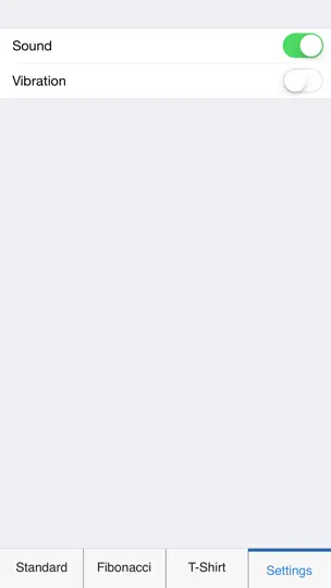 Captura de pantalla de Scrum Poker Planning (cards) en iPhone 5