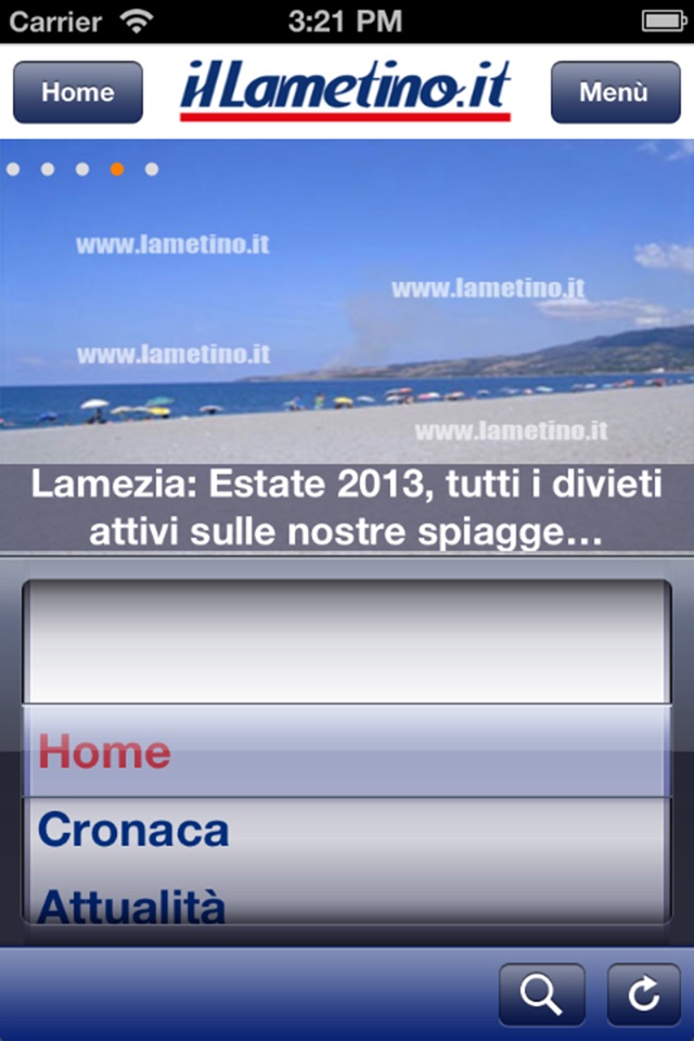 Il Lametino.it screenshot 4