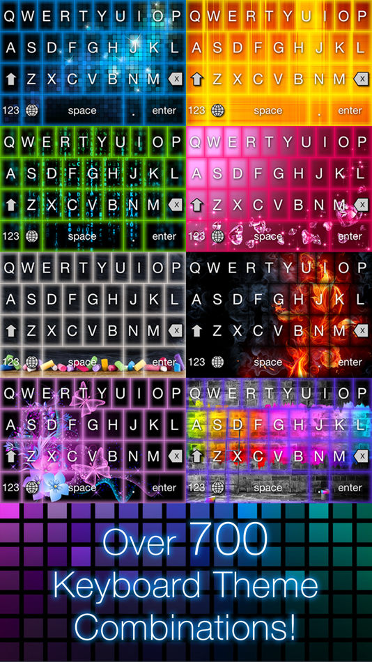 #5. Glow Keyboard - Customize & Theme Your Keyboards (iOS) 由: Appventions