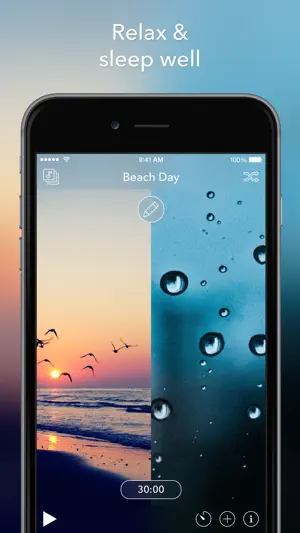 Relax Sounds - Relaxing Nature & Ambient Melodies - Help for Better Sleep, Baby Calming, White Noise, Meditation & Yoga screenshot 4