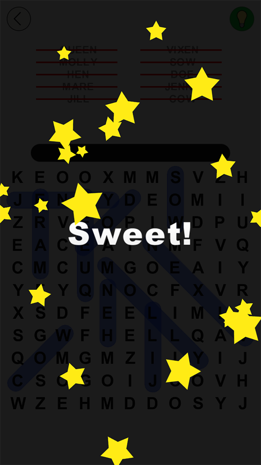 #4. Word Search and Find - Search for Animals, Baby Names, Christmas, Food and more! (iOS) 由: MochiBits, LLC