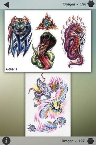 Dragons Tattoos Info screenshot 3