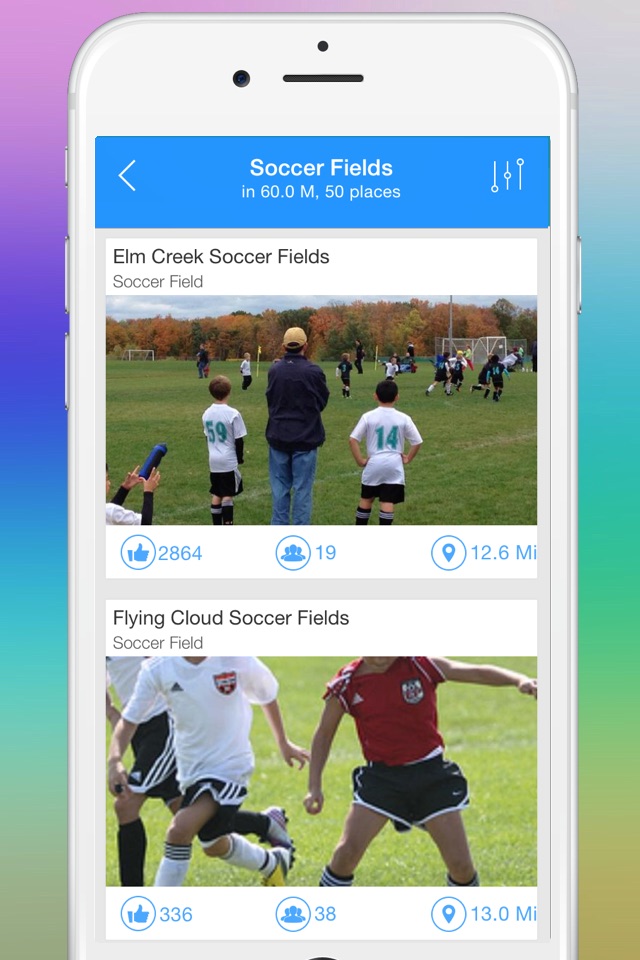 Soccer Field Finder screenshot 2