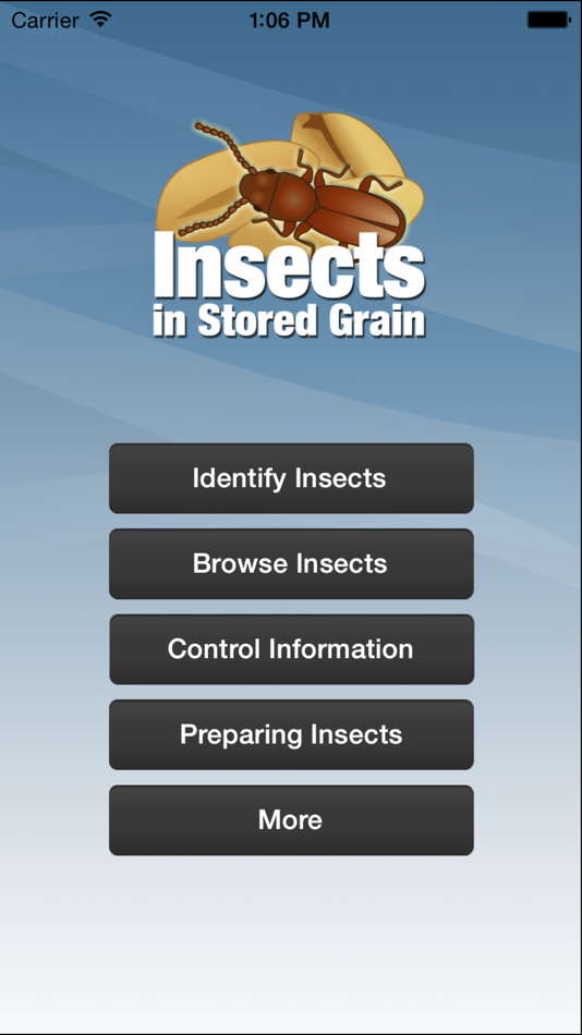 #1. Insects in Stored Grain (iOS) Podle: University of Manitoba
