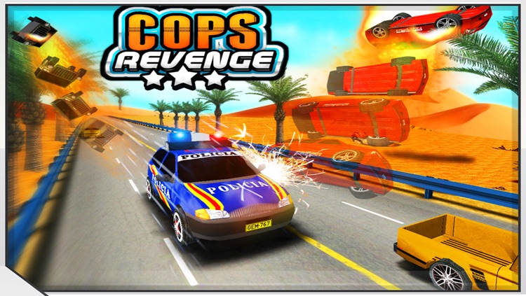 Cops Revenge - Police Car Demolition on Highway ( A Game for Destruction Lovers ) screenshot-3