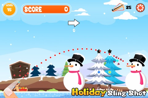 Holiday Sling Shot Deluxe screenshot 2