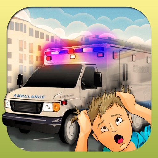 Ambulance Crash - 3D Free Game - The best number one game with the fastest emergencies worldwide icon