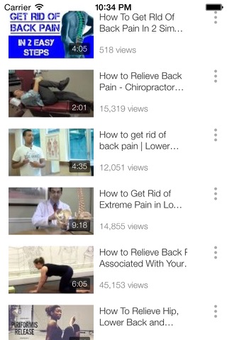 Back Pain Exercise - Learn How to Treat Lower Back Pain at Home screenshot 4