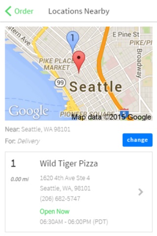 Wild Tiger Pizza screenshot 2