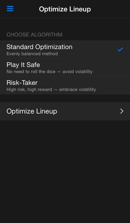Lineup Optimizer — Fantasy Football Rankings, Projections, and Sit/Start Advice