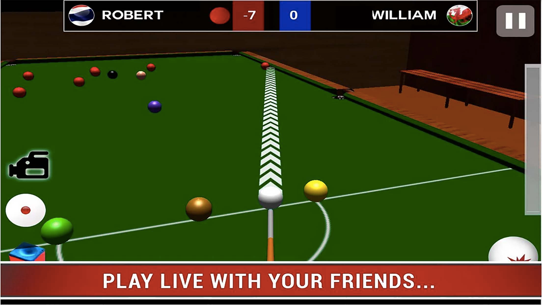 Lets Play Snooker 3D Free screenshot 3