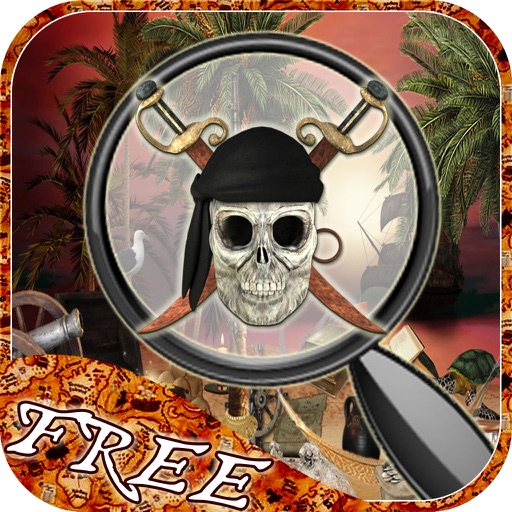 Hidden Object Pirates Treasure Island